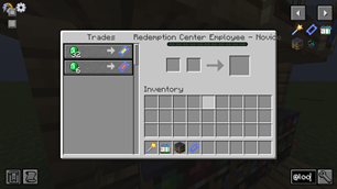 Redemption Center Employee UI