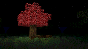 Glowing tree?!?