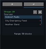 Stream tab