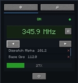 Radio tab