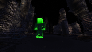 Radioactive Man in a nuked city