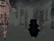 Spider-Noir in nuked city