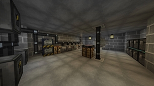 An underground base on Earth