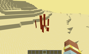 Some Banners in the desert
