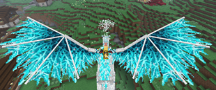 Ice dragon's wings