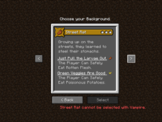 With Default GUI of Origins