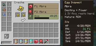 Inspect Egg Result