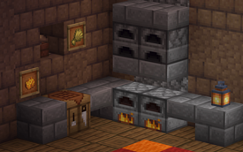Furnace and Crafting Table