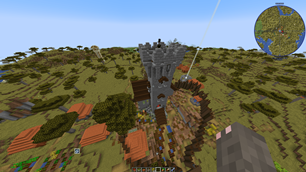 what is this? archevoker tower inside village lol