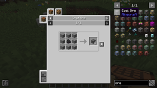 coal ore recipe
