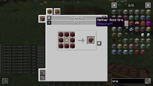 neather_gold_ore_recipe