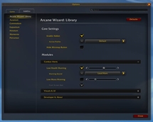 Options Menu