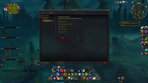 Large Timer + Options Panel