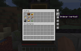 Vertical sorting buttons