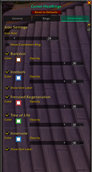 Defensives Menu