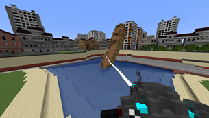 Beam originating from the Physics Gun