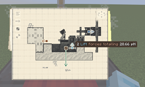 Lift on a test vehicle without mod