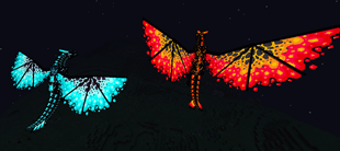 Soul Nether and Nether Dragon wings