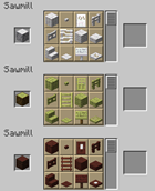 Sawmill recipes