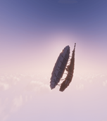 above the clouds