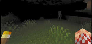 Holding torches light up the world.