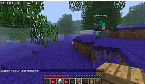 You can change the color of the grass.