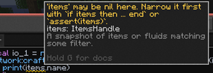 Inline Diagnostics