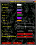 Option Window