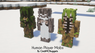 Human Player Mobs Skeleton, Stray, and Bogged