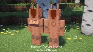 Human Player Mobs Copper Golem