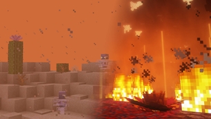 Sandstorm and Crimson Lily