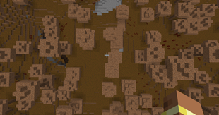 Dirt Lands From Sky
