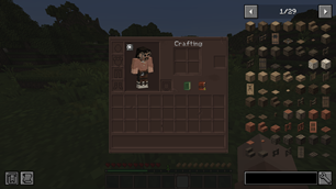 Inventory button