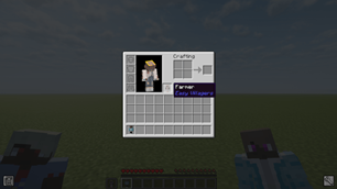Villager in inventory