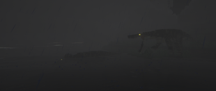 Baryonyx hunting