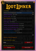 LootLinker UI