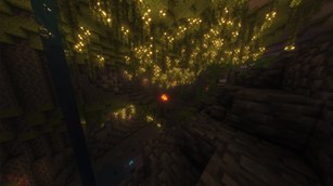caving lush