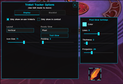 Display Glow settings 2