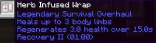 Herb Infused Wrap