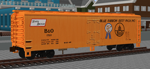 B&O BRBP Box Car