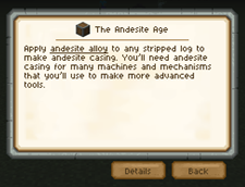 Andesite Quest Page