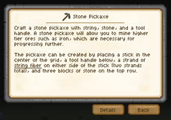Stone Pickaxe