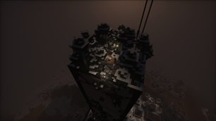 a skyscraper's top