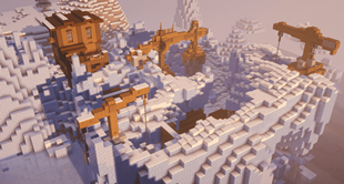 Mysterious excavation Illager site