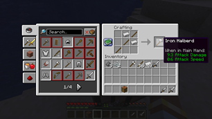 many weapons have been added that have the normal vanilla tiers.png
