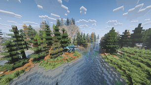 Shield Biome and a Spinosaurus