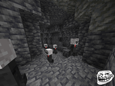 troll creepers in a cave
