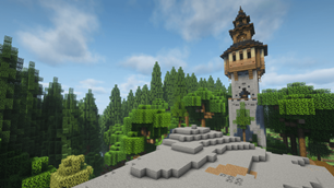 born in chaos observation tower forest.png