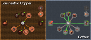 Journalistic FTB Quests+ [Copper Shapes] Snapshot from Integrated MC