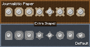 Journalistic FTB Quests+ [Paper Shapes] Extra Quest Shapes